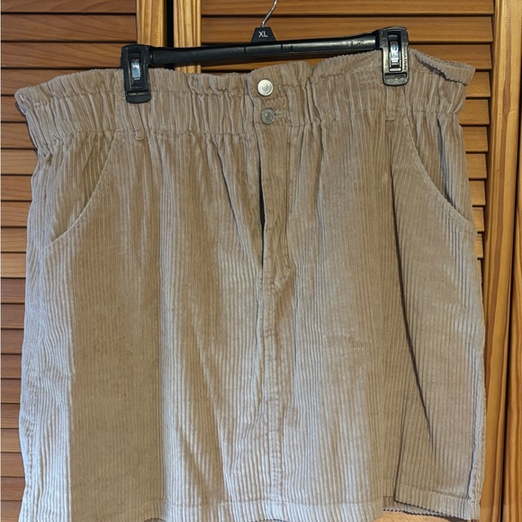 Forever 21 Brown Corduroy Skirt - Picture 1 of 3